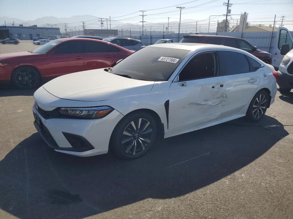 2022 HONDA CIVIC EX - 1