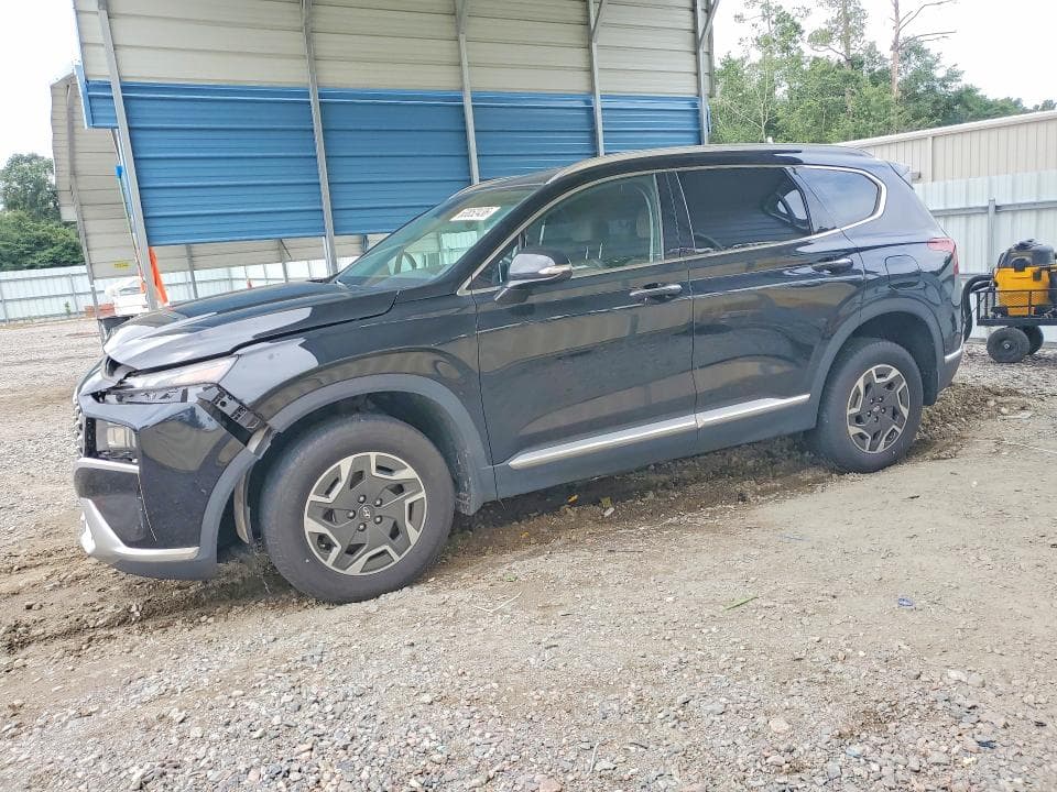2022 HYUNDAI SANTA FE BLUE - 1