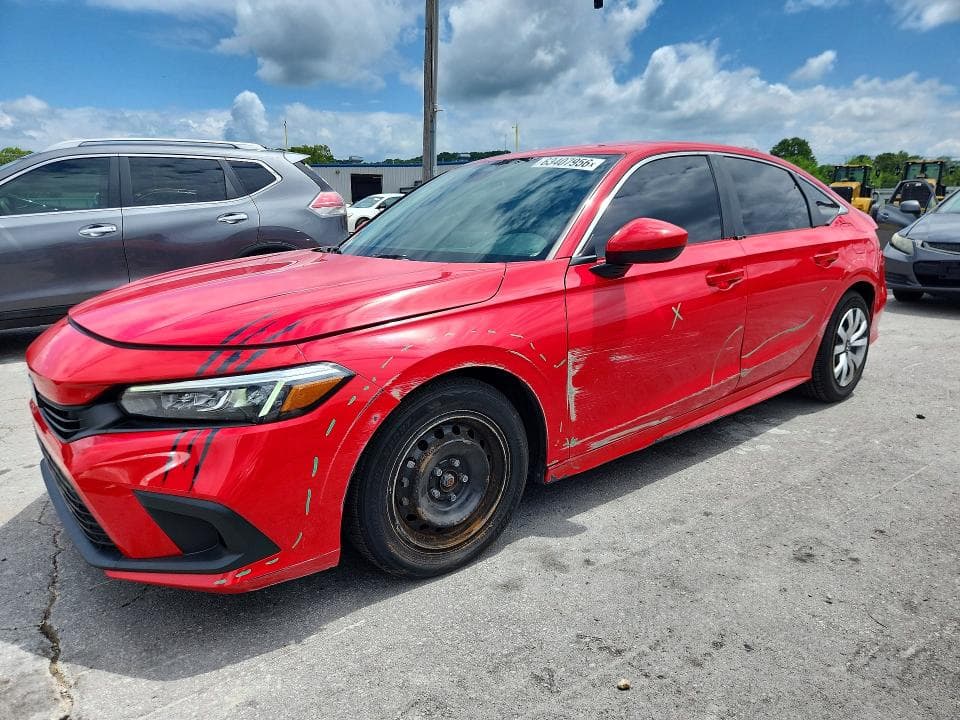 2022 HONDA CIVIC LX - 1