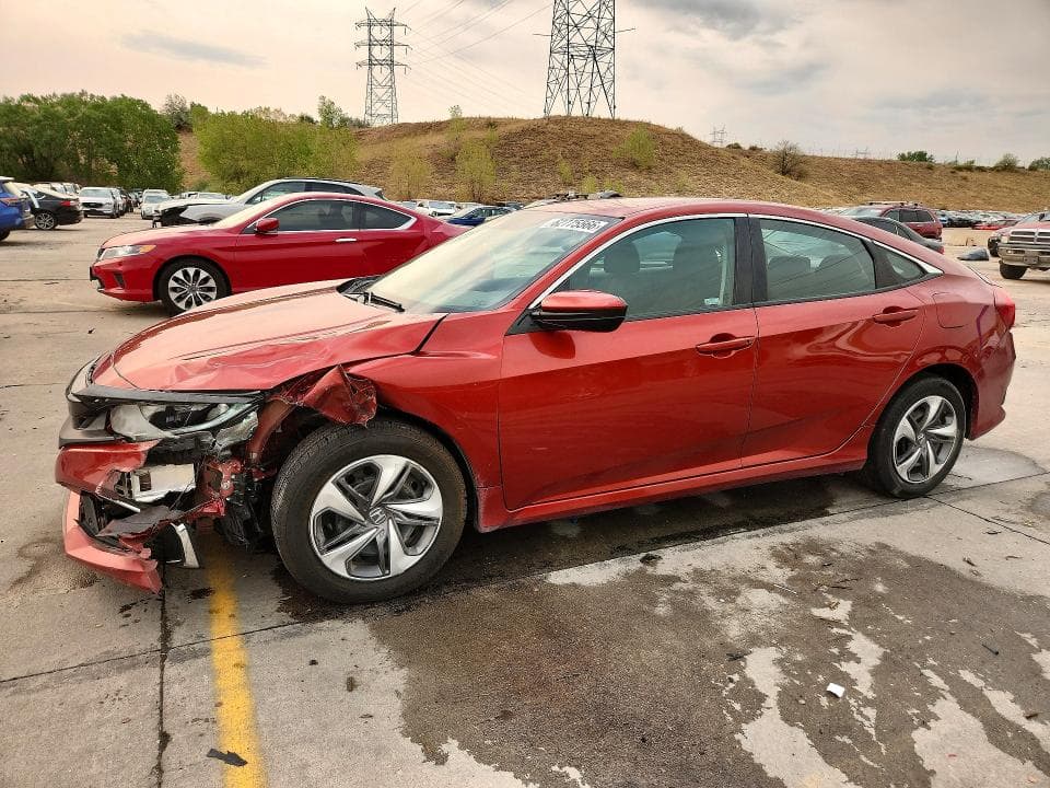 2020 HONDA CIVIC LX - 1