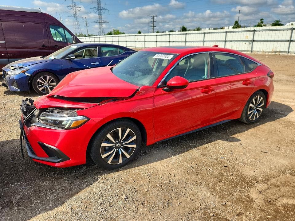 2022 HONDA CIVIC EXL - 1