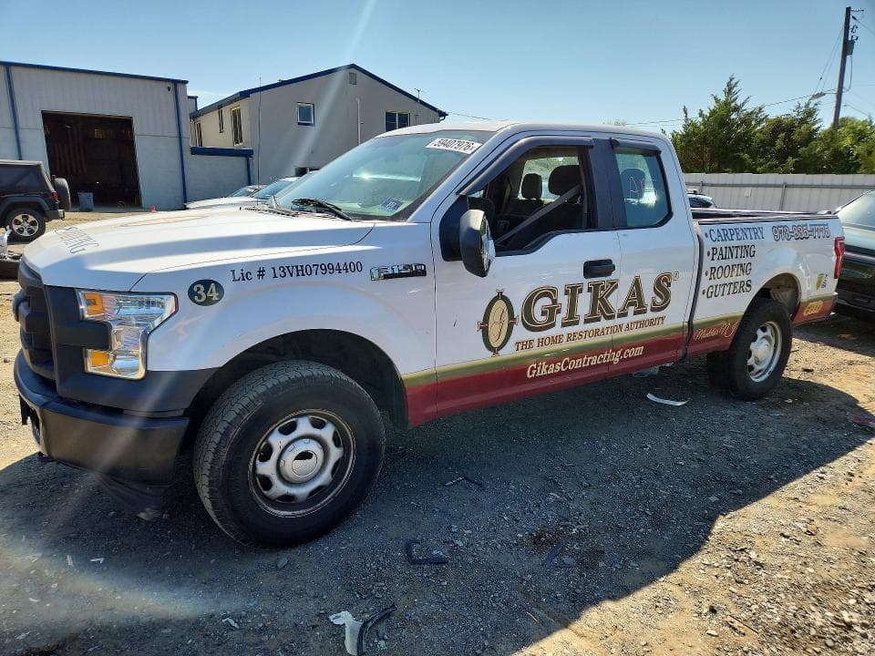 2017 FORD F150 SUPER CAB - 1