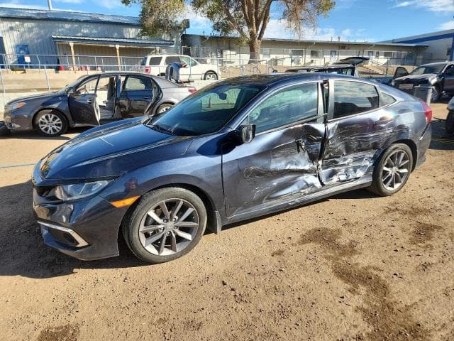 2019 HONDA CIVIC EXL - 1