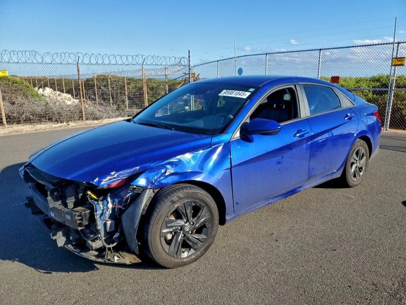2023 HYUNDAI ELANTRA BLUE - 1