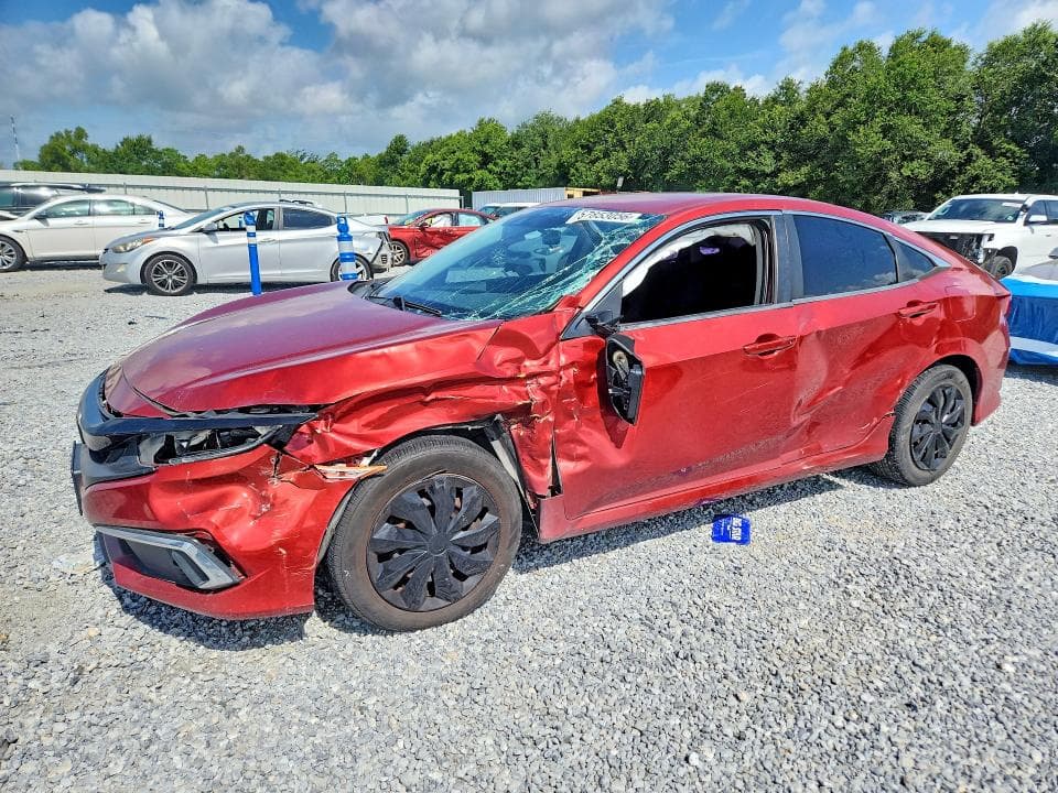 2019 HONDA CIVIC LX - 1
