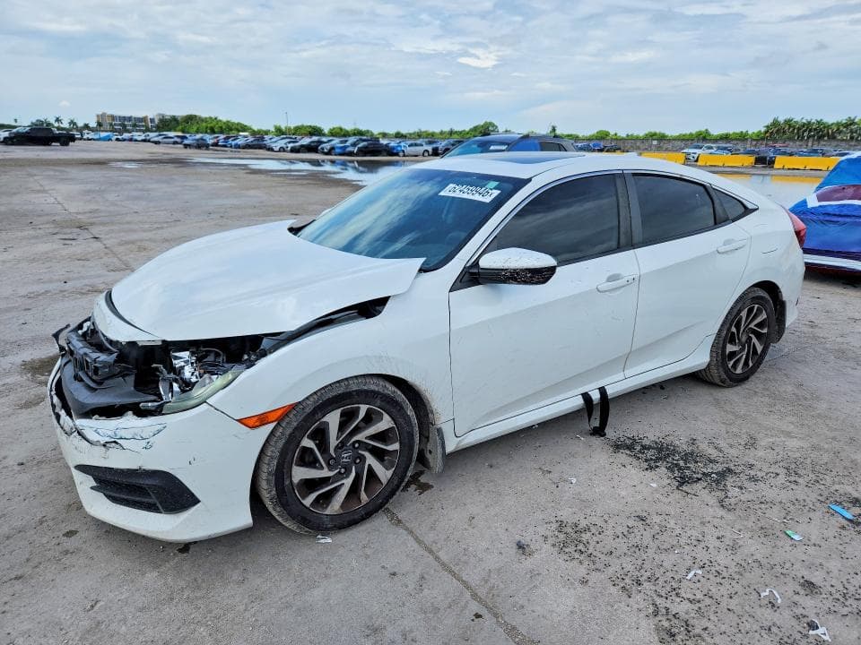 2017 HONDA CIVIC EX - 1