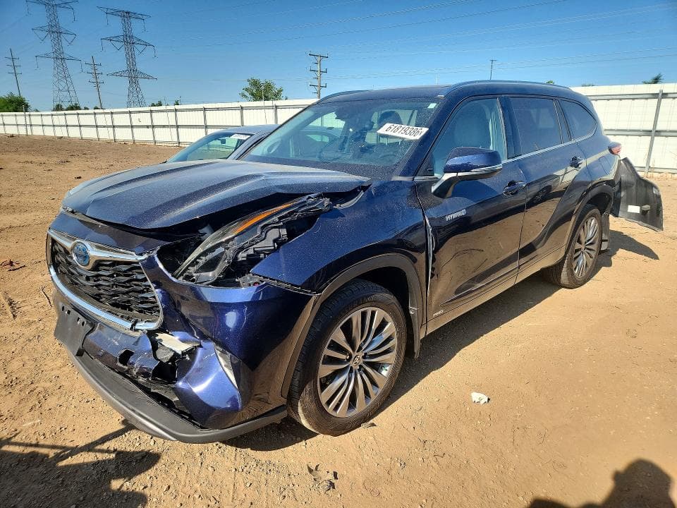 2021 TOYOTA HIGHLANDER HYBRID PLATINUM - 1