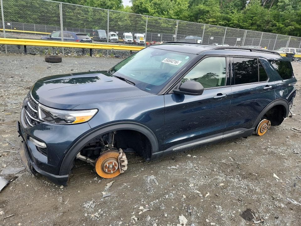2022 FORD EXPLORER XLT - 1