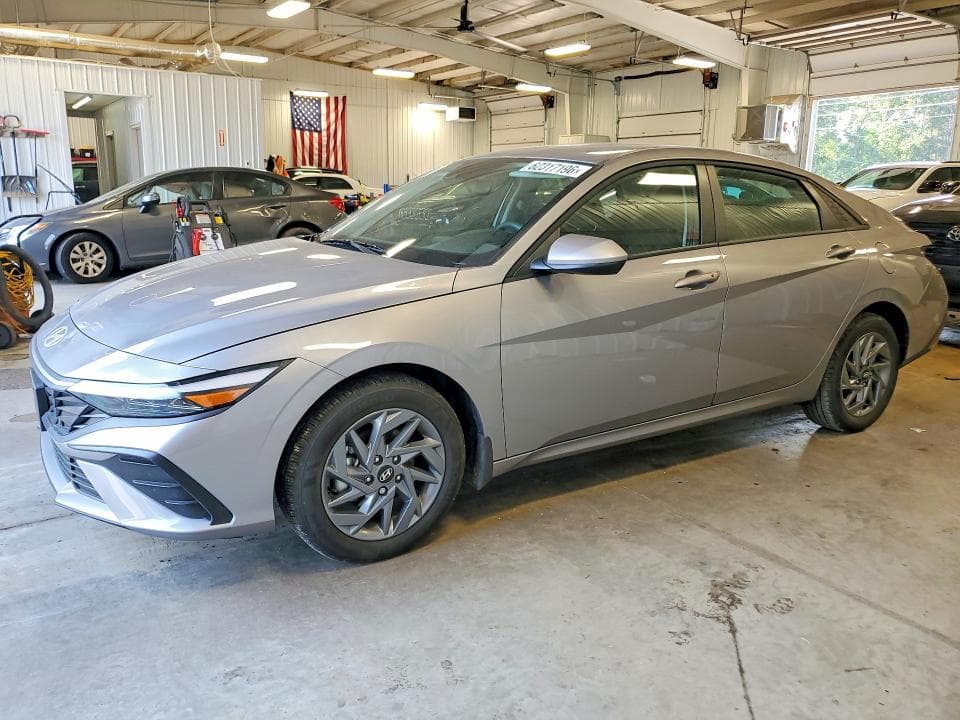 2025 HYUNDAI ELANTRA HYBRID BLUE - 1