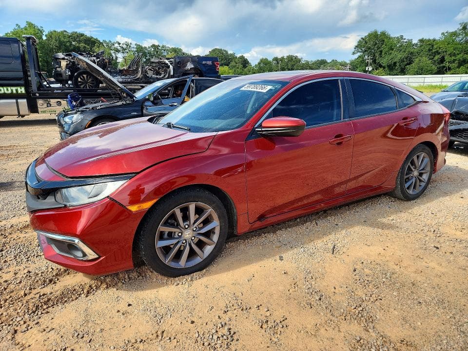 2019 HONDA CIVIC EXL - 1