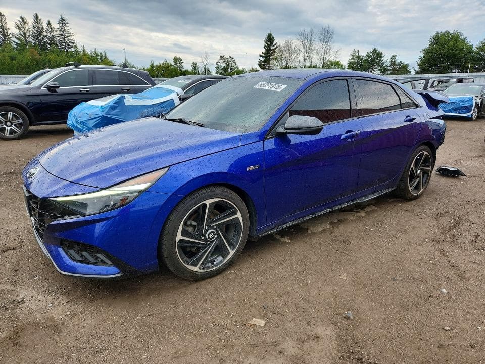 2022 HYUNDAI ELANTRA N LINE - 1