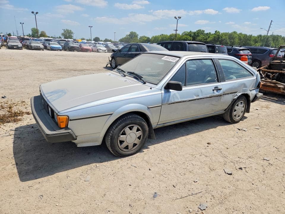 1986 VOLKSWAGEN SCIROCCO DELUXE - 1