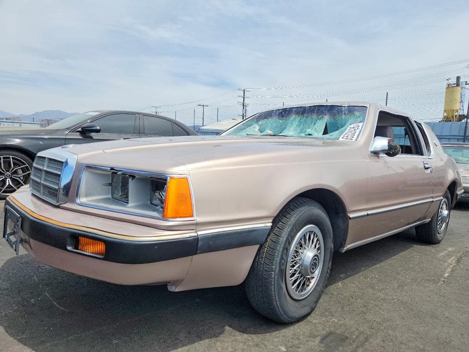 1986 MERCURY COUGAR - 1