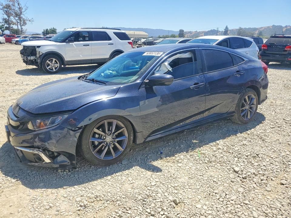 2019 HONDA CIVIC EXL - 1
