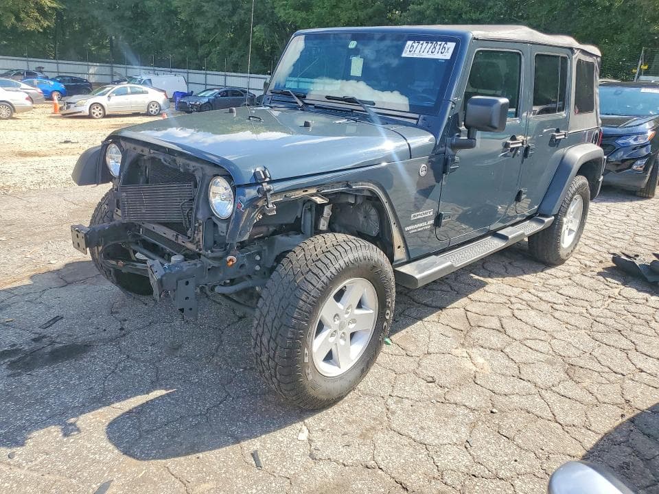 2017 JEEP WRANGLER UNLIMITED SPORT - 1
