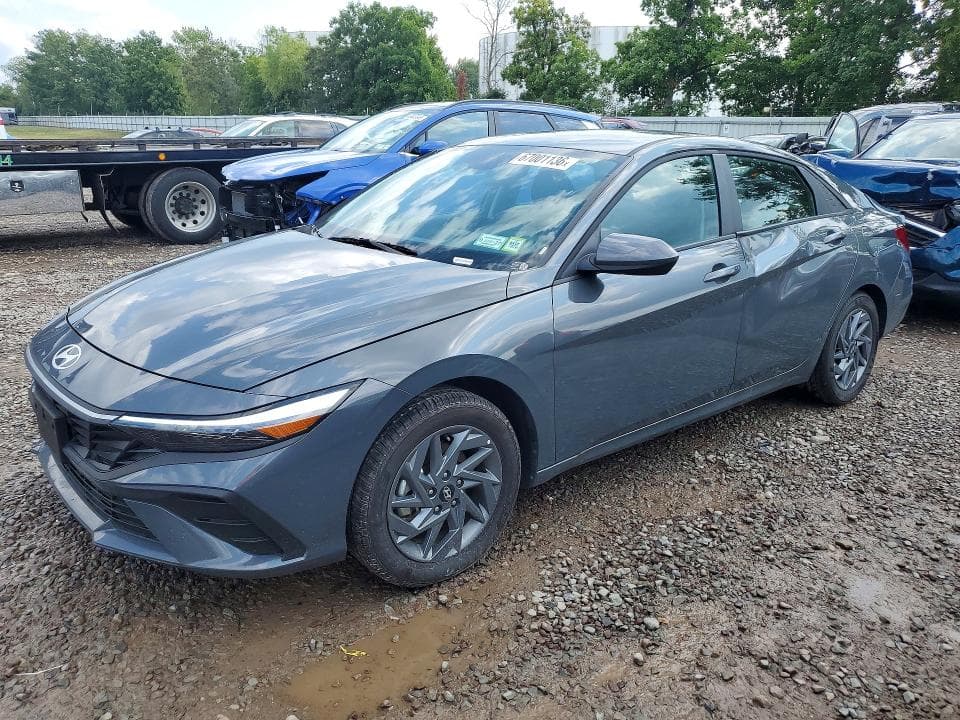 2026 HYUNDAI ELANTRA HYBRID BLUE - 1