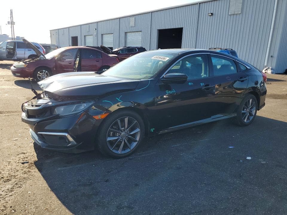 2019 HONDA CIVIC EXL - 1