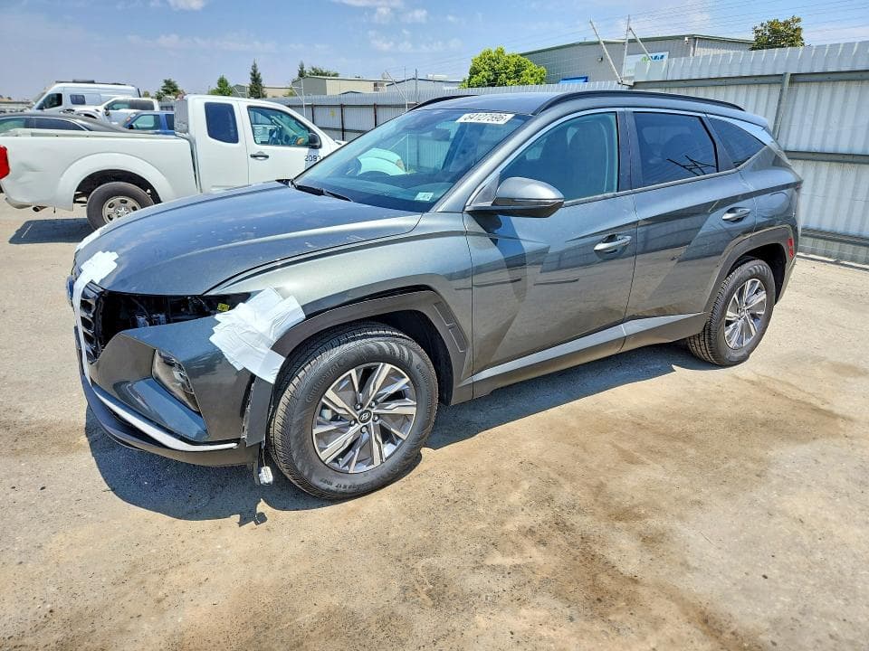 2022 HYUNDAI TUCSON BLUE - 1