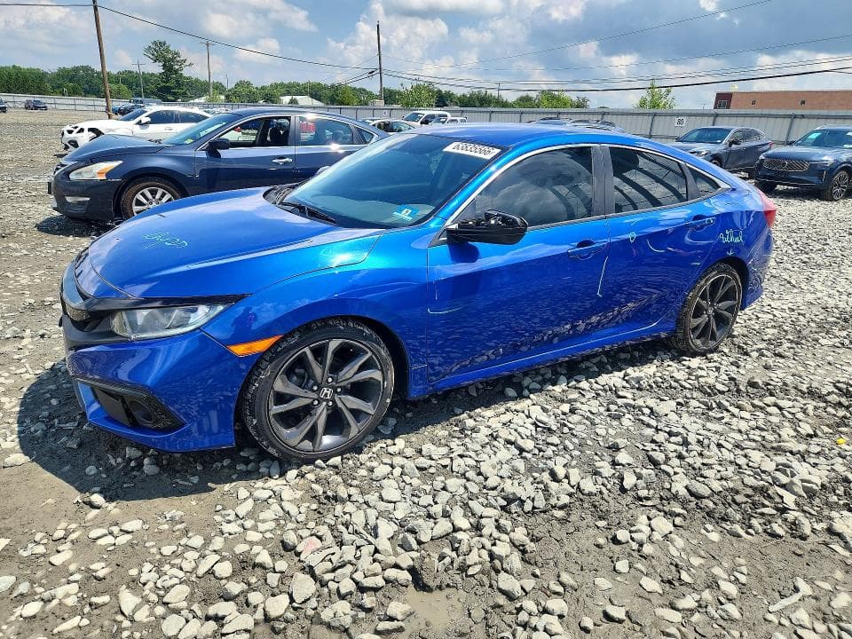 2020 HONDA CIVIC LX - 1