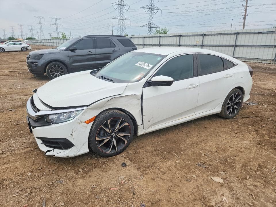2017 HONDA CIVIC LX - 1
