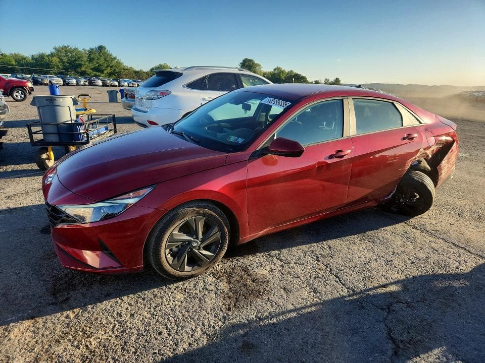 2023 HYUNDAI ELANTRA BLUE - 1