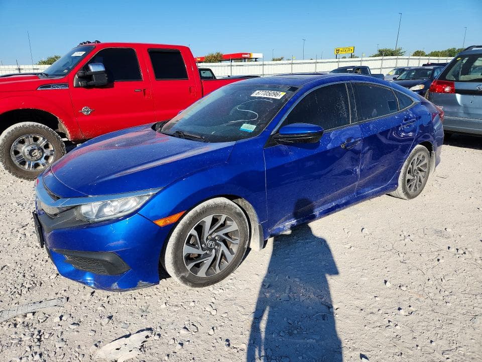 2018 HONDA CIVIC EX - 1
