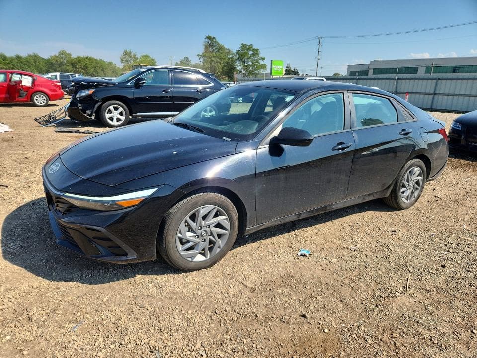 2025 HYUNDAI ELANTRA HYBRID BLUE - 1