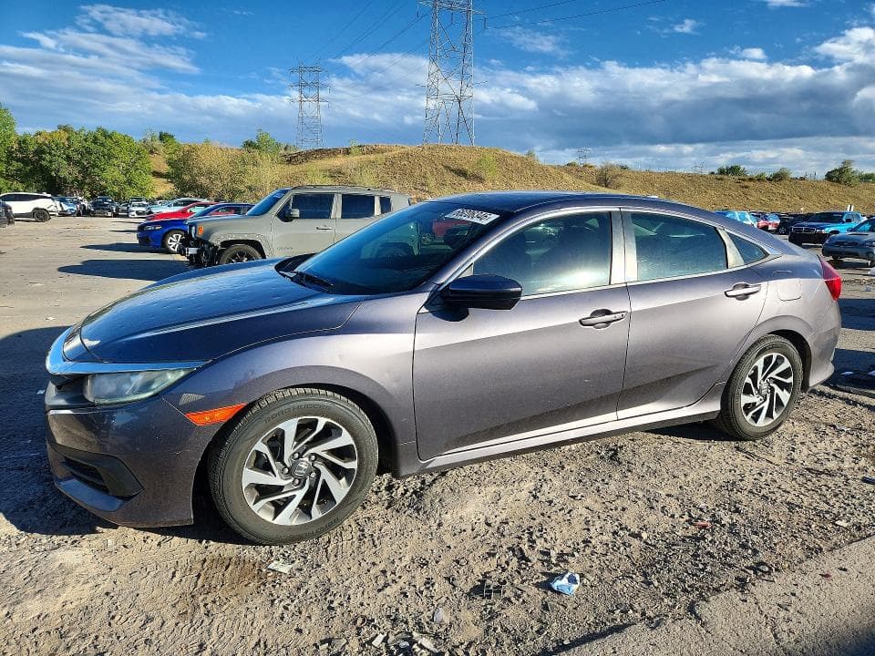 2017 HONDA CIVIC EX - 1