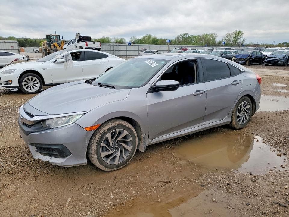 2017 HONDA CIVIC EX - 1