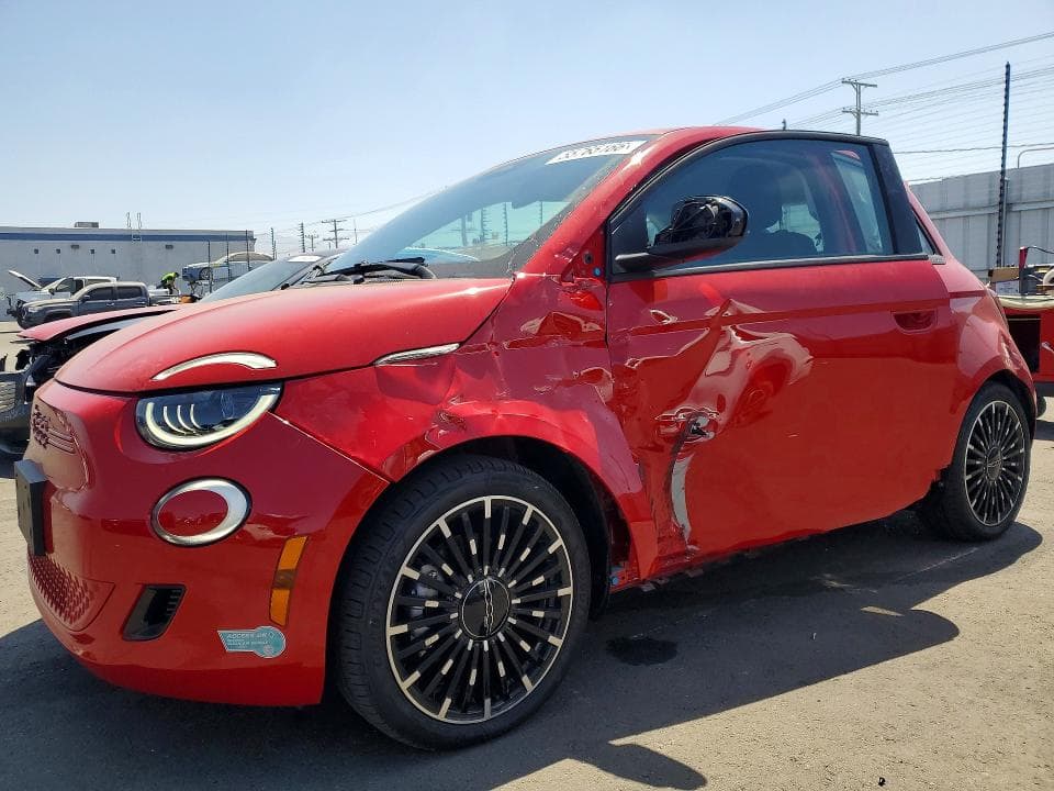 2024 FIAT 500 E RED - 1
