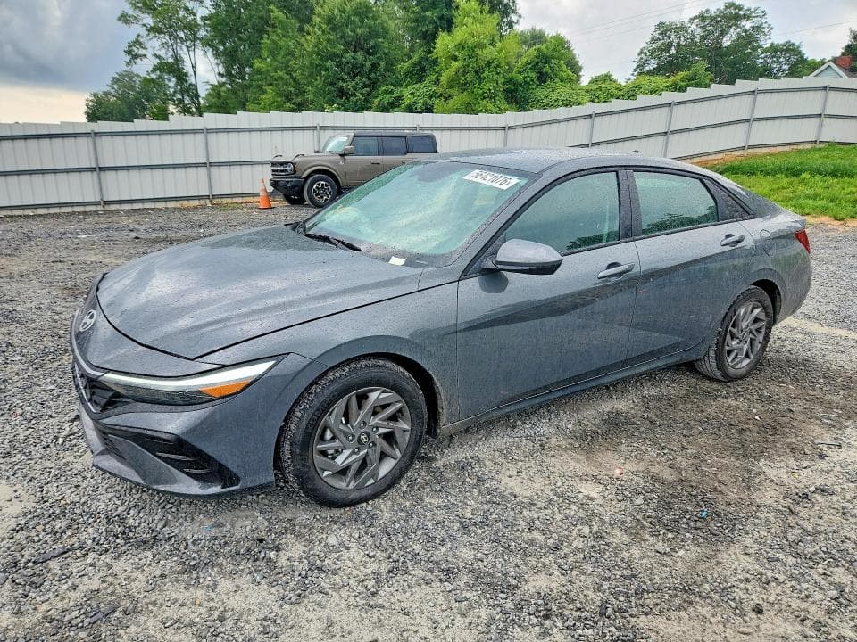 2026 HYUNDAI ELANTRA HYBRID BLUE BLUE - 1