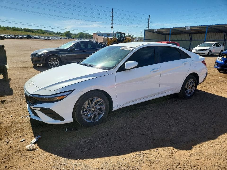 2025 HYUNDAI ELANTRA HYBRID BLUE - 1