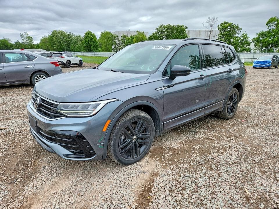2022 VOLKSWAGEN TIGUAN SE R-LINE BLACK - 1