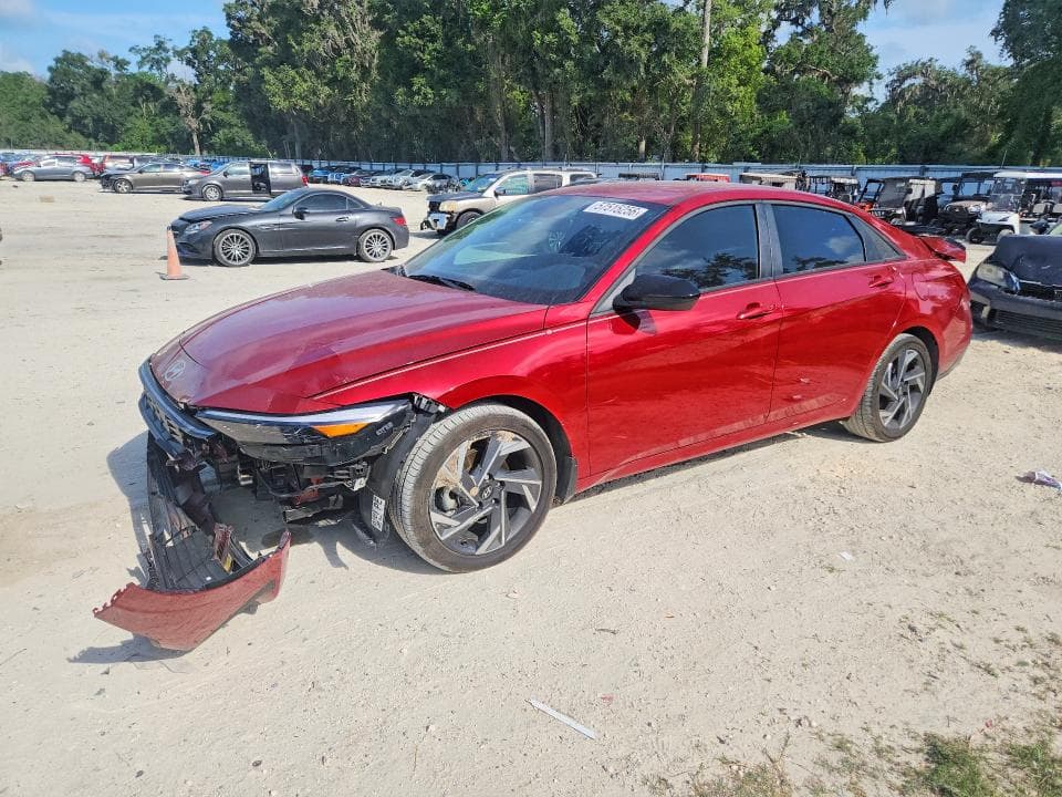 2025 HYUNDAI ELANTRA HYBRID SEL SPORT - 1