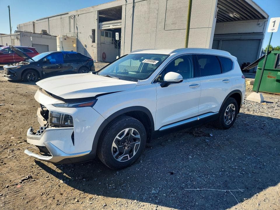 2021 HYUNDAI SANTA FE BLUE - 1