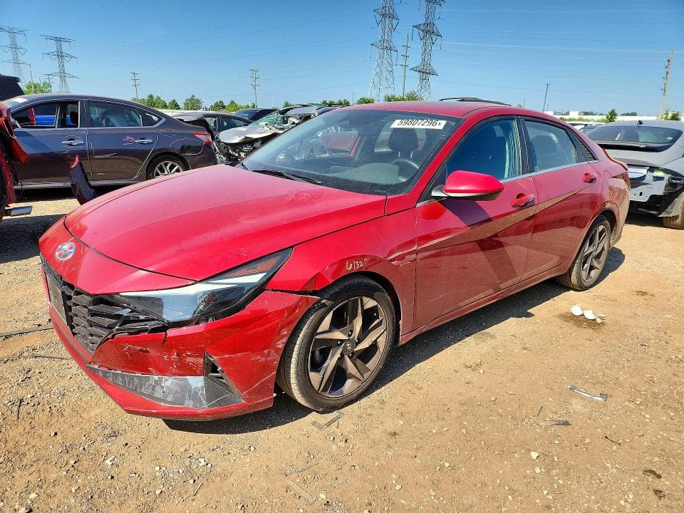 2021 HYUNDAI ELANTRA SEL - 1