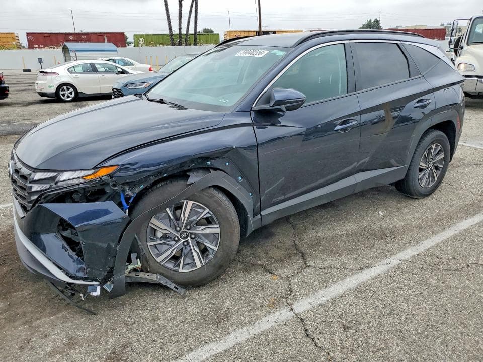 2023 HYUNDAI TUCSON BLUE - 1