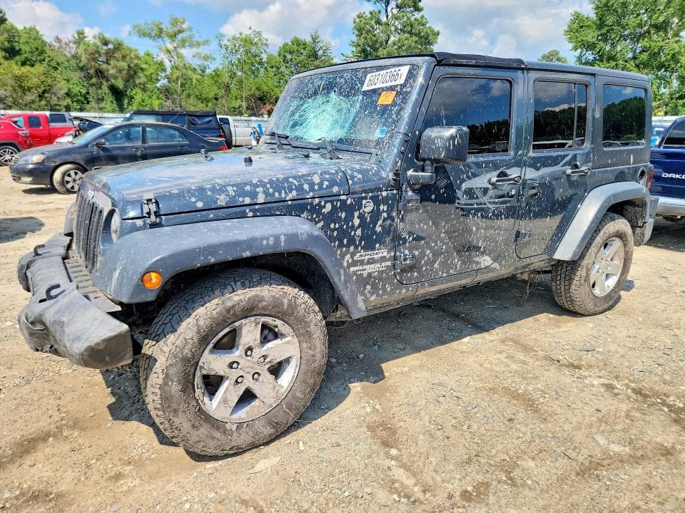 2017 JEEP WRANGLER UNLIMITED SPORT - 1
