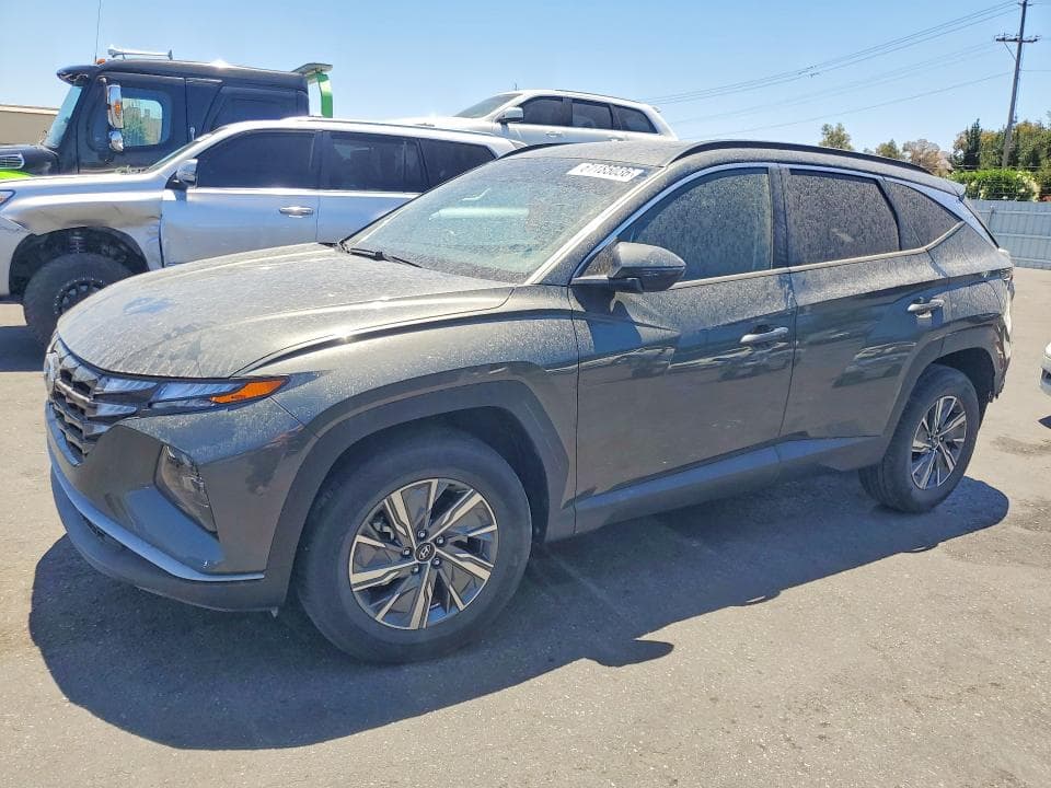 2022 HYUNDAI TUCSON BLUE - 1