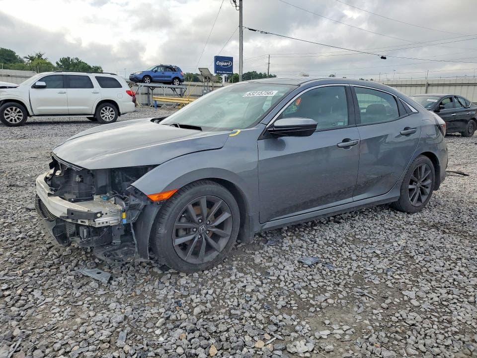 2021 HONDA CIVIC EX - 1