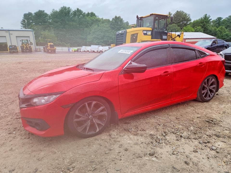 2017 HONDA CIVIC EX - 1