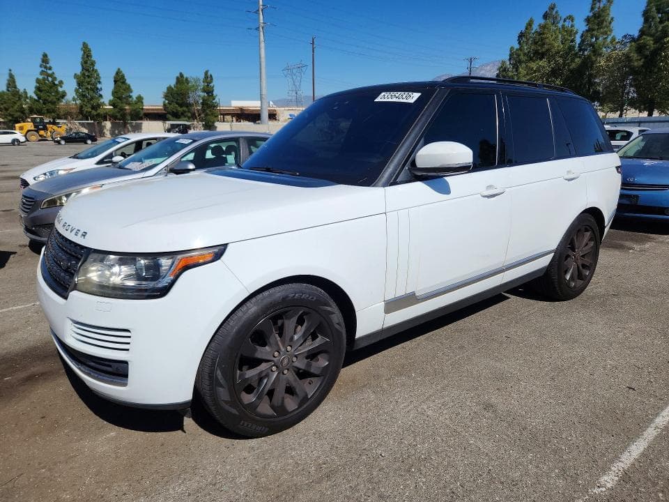 2017 LAND ROVER RANGE ROVER - 1