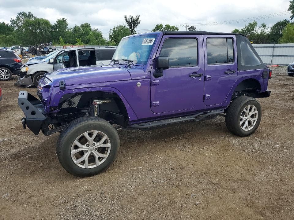2017 JEEP WRANGLER UNLIMITED SPORT - 1