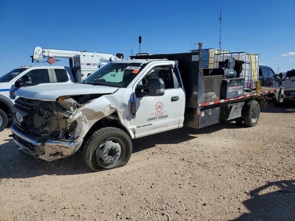 2020 FORD F550 SUPER DUTY FLATBED TRUCK