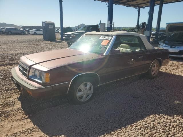 1986 DODGE 600 - 1