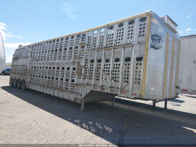 2017 MERRITT EQUIPMENT CO LIVESTOCK SEMI TRAILER - 1