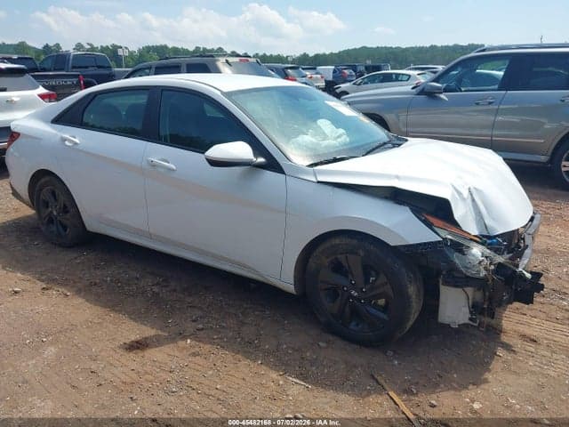 2023 HYUNDAI ELANTRA HYBRID BLUE - 1