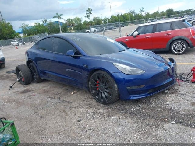2022 TESLA MODEL 3 PERFORMANCE DUAL MOTOR ALL-WHEEL DRIVE - 1